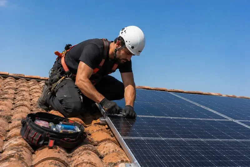 Maintenance et monitoring de panneaux solaires à Saint-Clair-de-la-Tour