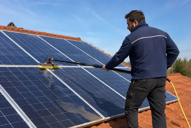 Nettoyage et entretien de panneaux solaires à Saint-Clair-de-la-Tour