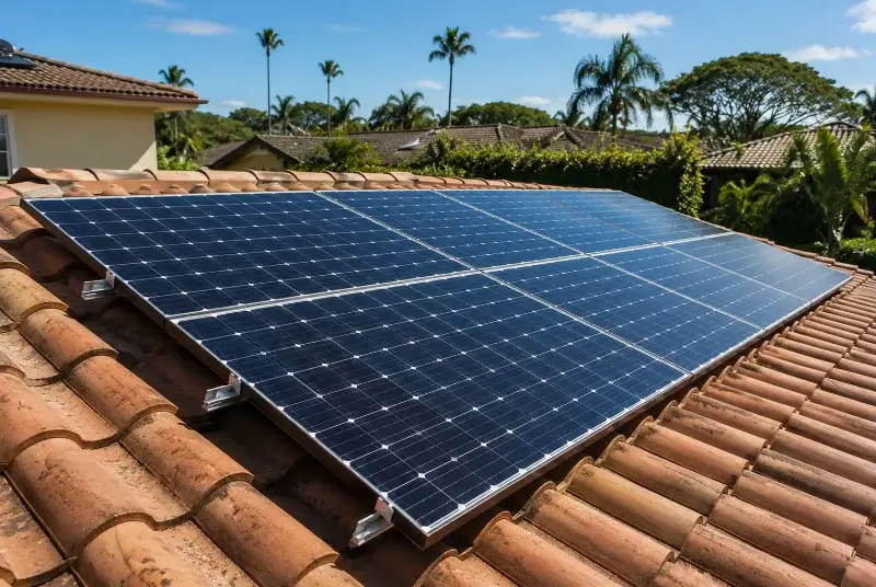 Installation de panneaux solaires à Saint-Clair-de-la-Tour